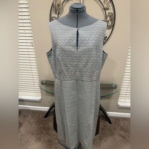 Lafayette 148 New York Elegant Olive Sleeveless Dress Size‎ 16 NWT